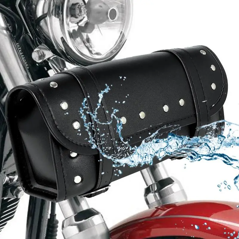 

Universal Motorcycle Tool Bag Front Fork Handlebar Saddlebag Roll Barrel Racing Tail Barrel Storage For Chopper Bobber