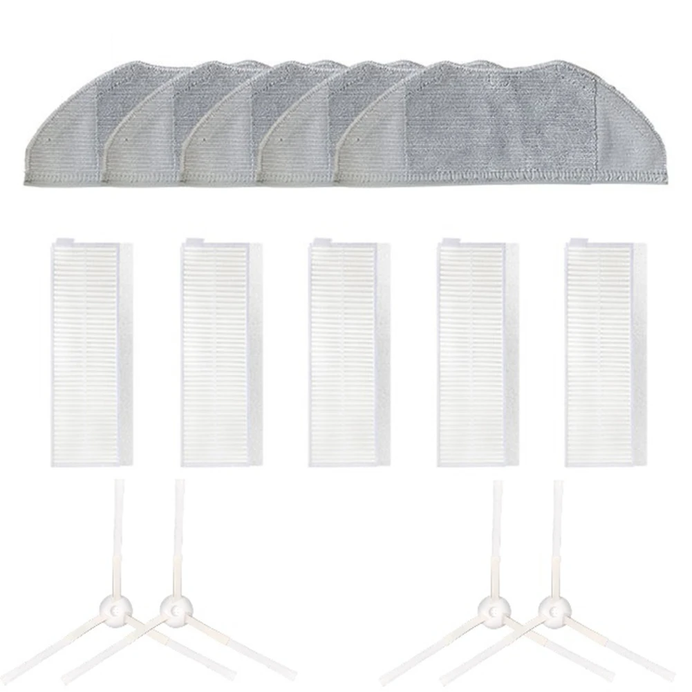 

Ролик с фильтром, основная боковая щетка, тканевые наборы для мытья для робота Xiaomi Mijia G1, аксессуары для вакуумной швабры