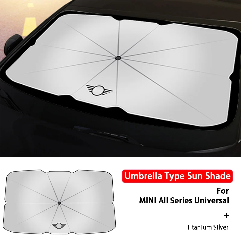 

Foldable Car Windshield Sunshade Umbrella Fo BMW MINI Cooper F54 F56 F57 F58 F55 Clubam R55 R56 R57 R58 R60 R61 Car Accessories