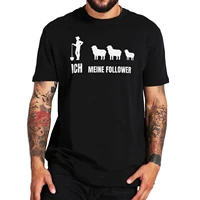 me and my followers sheep tshirt funny shepherd farmer design geek style t shirt 100 cotton unisex oversize t shirts