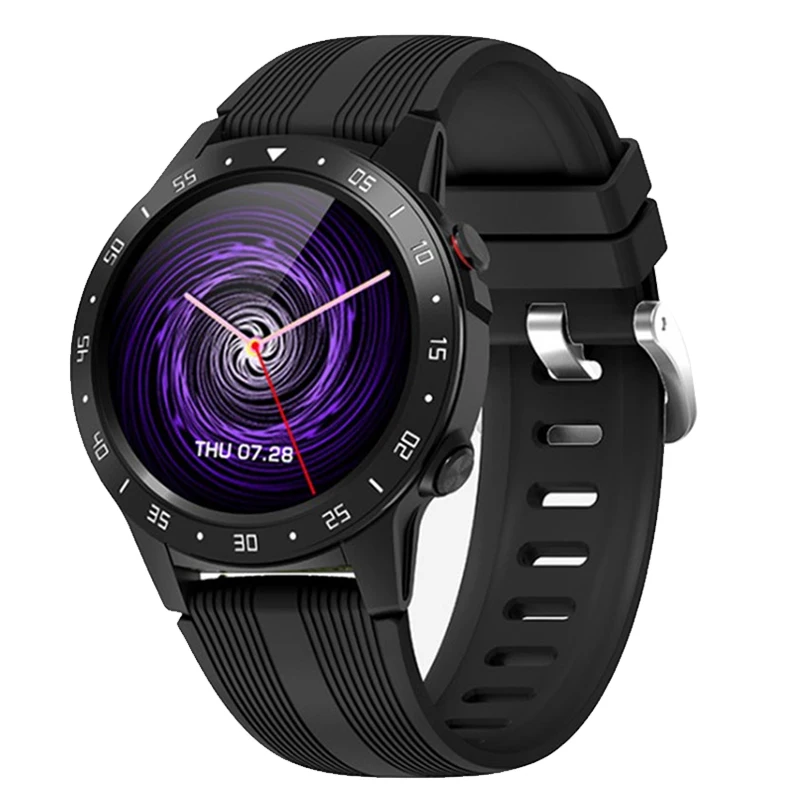 

SmartWatch Men GPS SIM Card Call Heart Rate Monitor IP67 Waterproof Compass Barometer Weather M5S Smart Watch For Android IOS