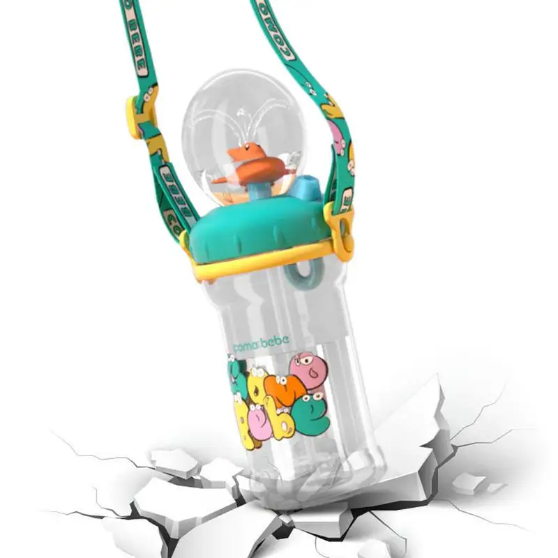 

Детская кружка-спрей с Китом, 350 мл, с двумя ручками