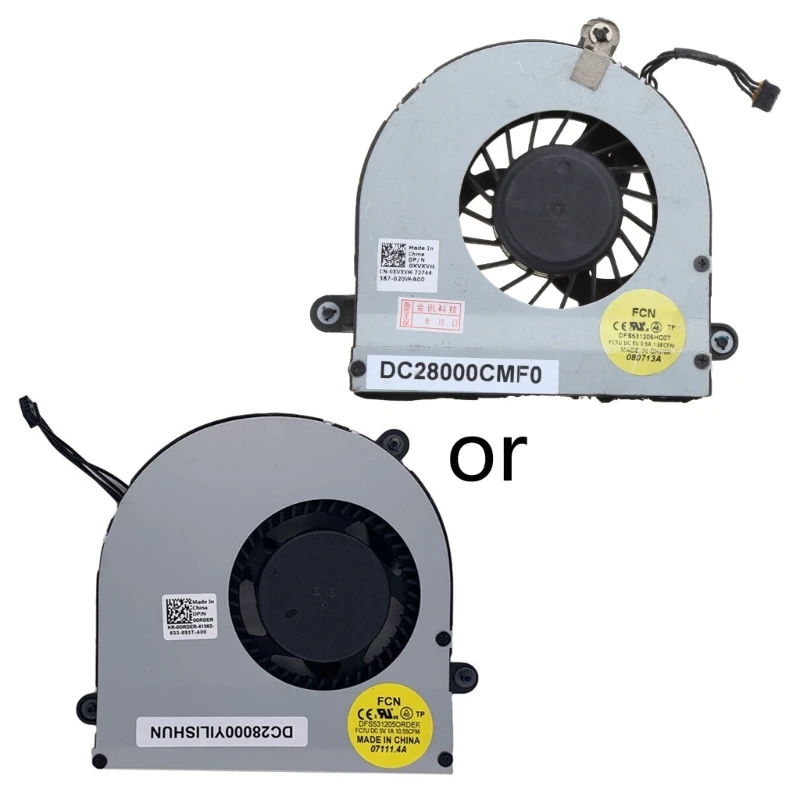 

Durability CPU Cooler Fan for alienware M17X Laptop Fan Heat Sink