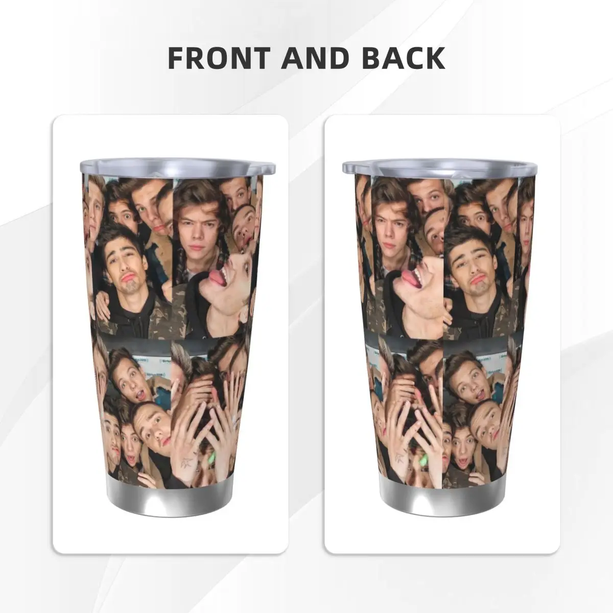 Однонаправленная термокофейная автомобильная чашка из нержавеющей стали 20