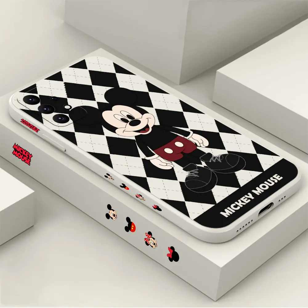 

Cartoon Mickey Mouse Minnie Case For Samsung A91 A81 A73 A72 A71 A53 A52 A51 A50 A42 A33 A32 A31 A23 A33 A21S A20S A20 A14 Cover