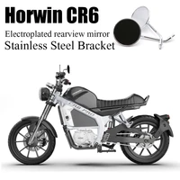 new electric vehicle modification accessories horwin cr6 pro electroplated rearview mirror retro rear view mirror