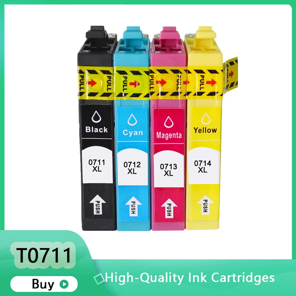 

T0711 T0711 T0712 T0713 ink cartridge for Epson Stylus SX110 SX215 SX218 SX400 SX405 SX410 SX415 SX510W SX515W DX7400 printer