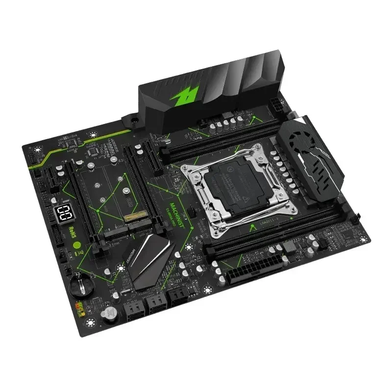 Комплект материнской платы MACHINIST MR9A PRO X99 с процессором Xeon E5 2640 V3 DDR4 2 шт. * 8 ГБ