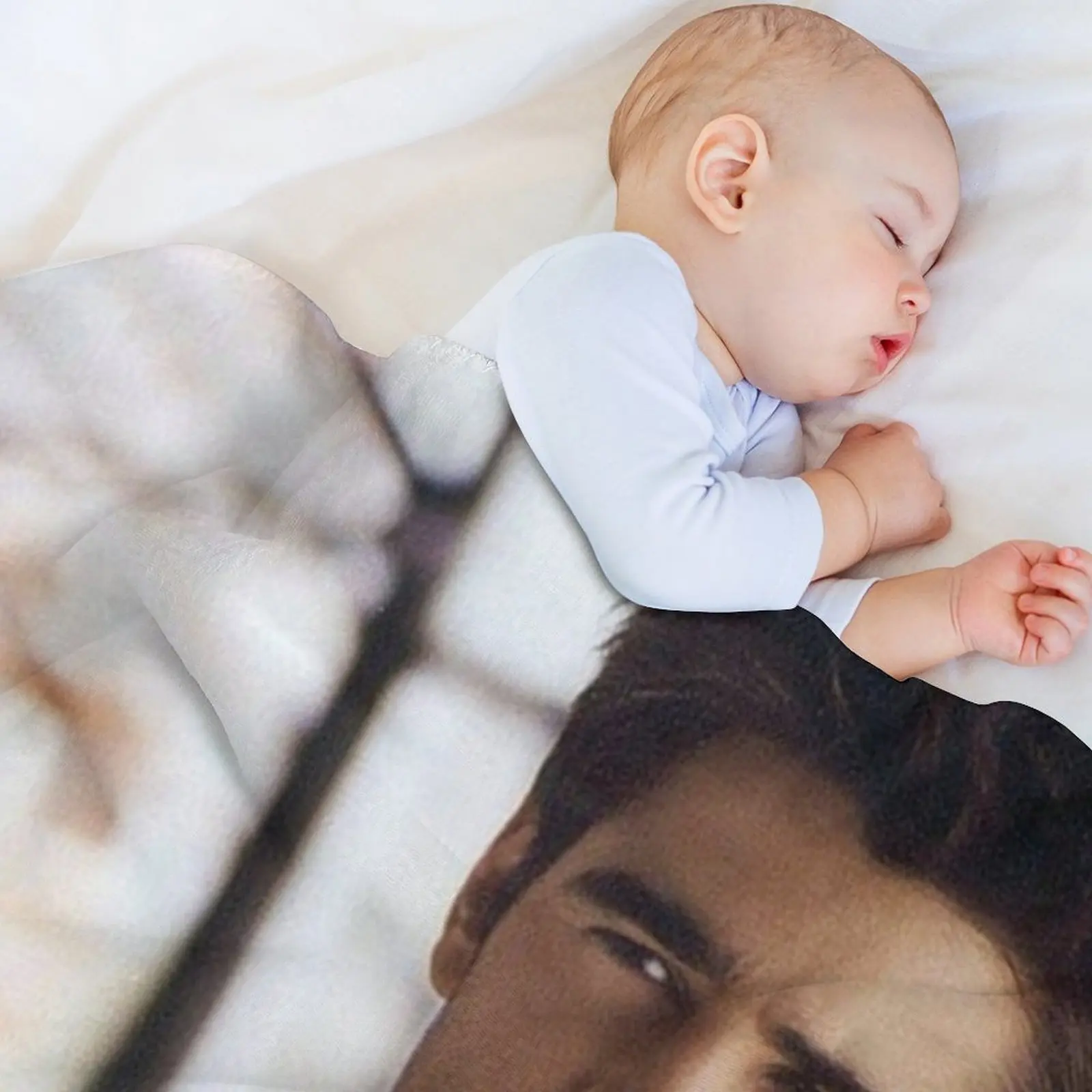 Фото Плед Colin Farrell, устойчивый к сминанию, легкий плед №3