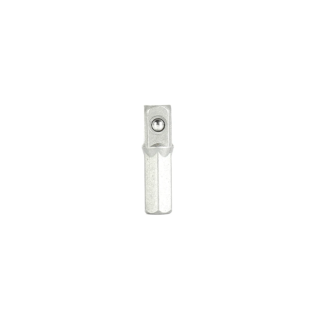 

10pcs Impact Socket-Adapter Converter 1/4" Hex Shank To 1/4" Square Drive 25mm Fits All Quick Change-Chucks Standard Tool Parts