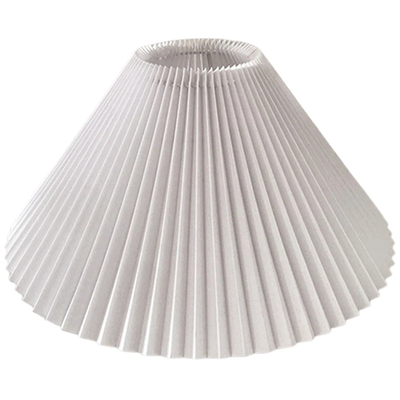 

Pleats Lampshade Table Lamp Standing Lamps Japanese Style Pleated Lampshade Creative Desk Lamp Shade Bedroom Lamps -A