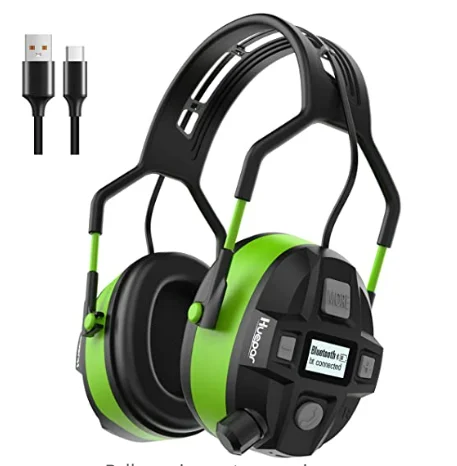 

Huepar Hearing Protection Ear Muffs 29 dB SNR Noise Reduction Headphones E03