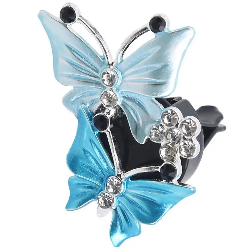 

Автомобильные зажимы-бабочки на вентиляционное отверстие, украшение на вентиляционное отверстие, Бабочка, аксессуары для интерьера автомобиля, аксессуары для украшения автомобиля