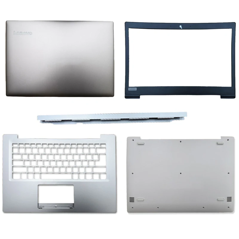 

NEW For lenovo ideapad 120s-14 120S-14IAP Laptop LCD Back Cover/Front Bezel/Palmrest/Bottom Case/Hinge Cover Silver Upper Case
