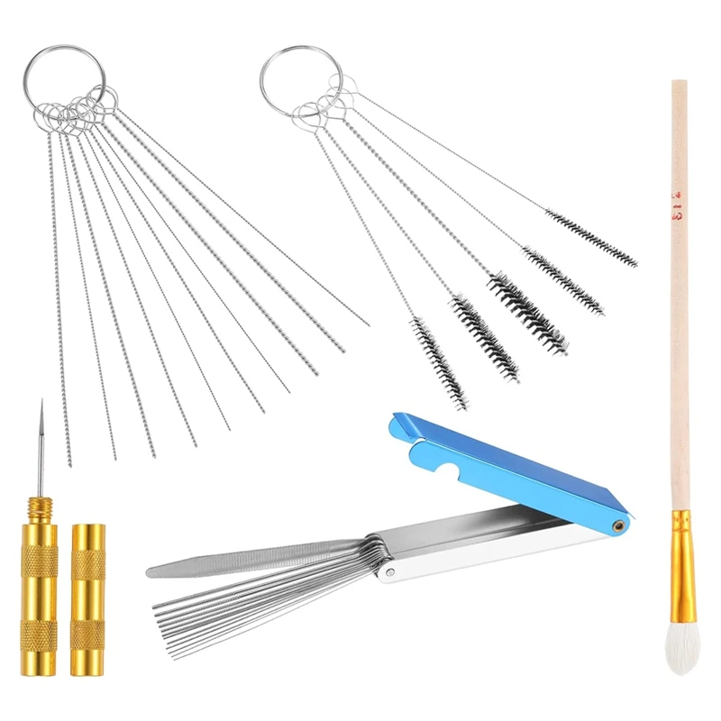 Набор для чистки карбюратора инструмент очистки мотоцикла квадроцикла мопеда