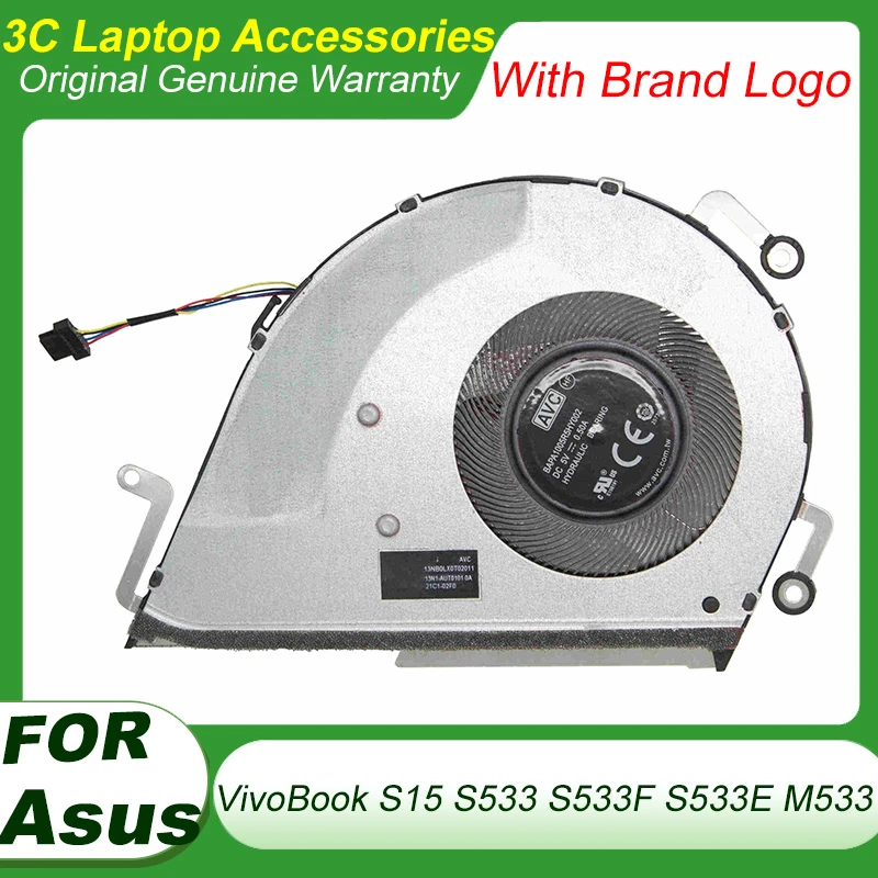 Кулер для ноутбука ASUS VivoBook S15 S533 S533F S533E M533 S5600F X521 13NB0LX0T02011 AUT010A