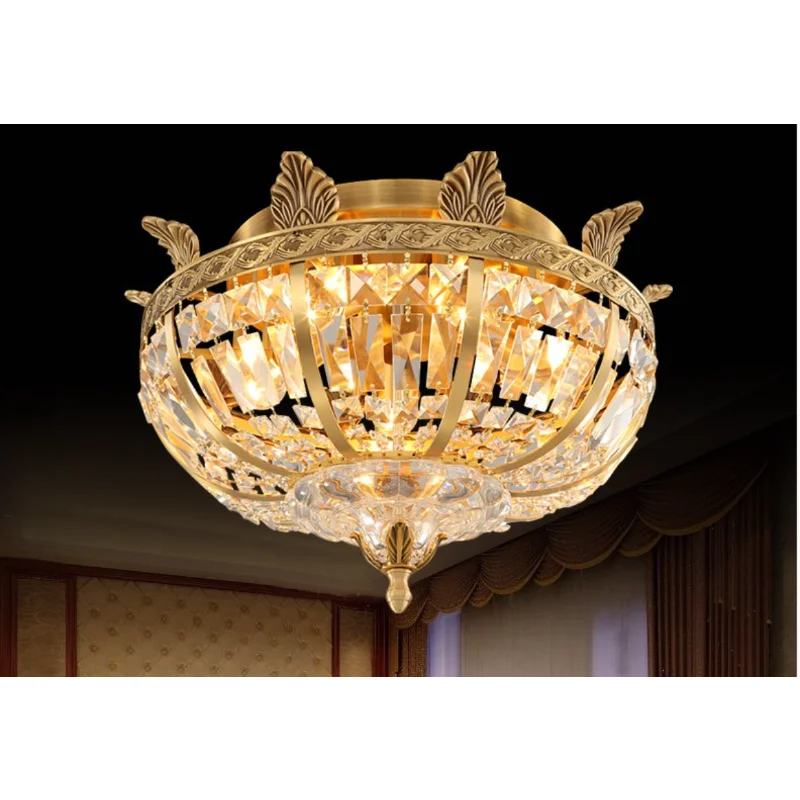 

Chandelier Led Art Pendant Lamp Ceiling Light Free Shipping Copper European American Living Room Restaurant