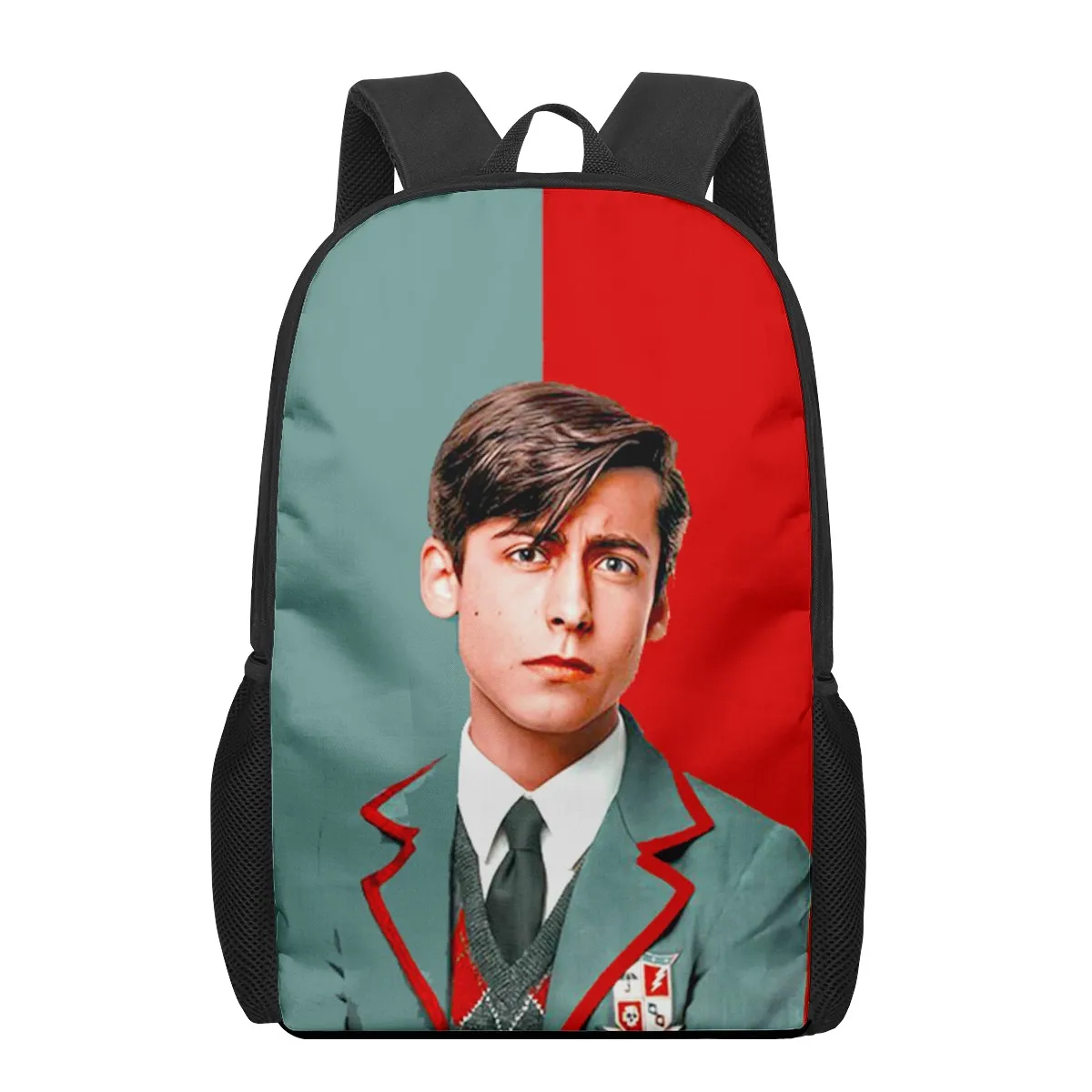 Рюкзак с принтом зонтика «Академия 5» для детей, школьный ранец для книг для мальчиков и девочек, 16 дюймов