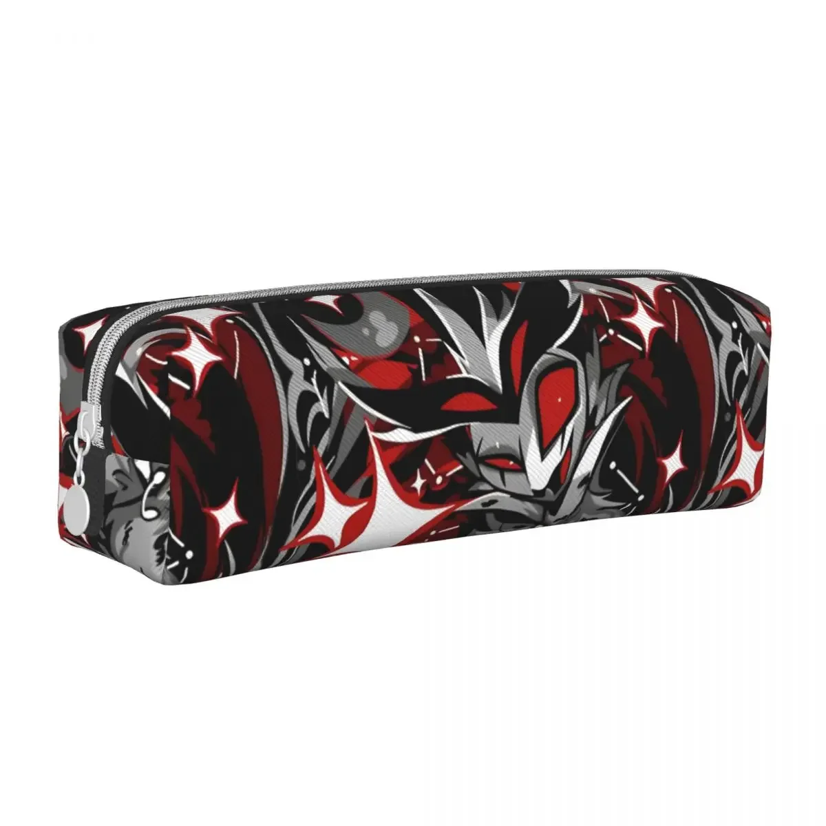 Пеналы Helluva аниме черный комедийный футляр для ручек вместительные студенческие