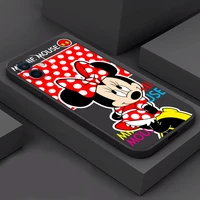 disney mickey minnie mouse phone case for funda iphone 11 12 13 pro max mini x xr xs se 2020 5s 6 7 8 plus funda soft