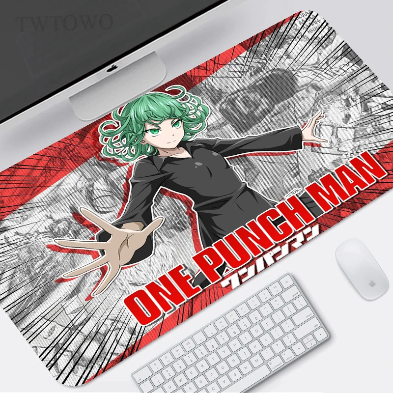 

Коврик для мыши с аниме One Punch Man, игровой HD Коврик для мыши XL, под заказ, настольные коврики для клавиатуры XXL, мягкий Противоскользящий Настол...