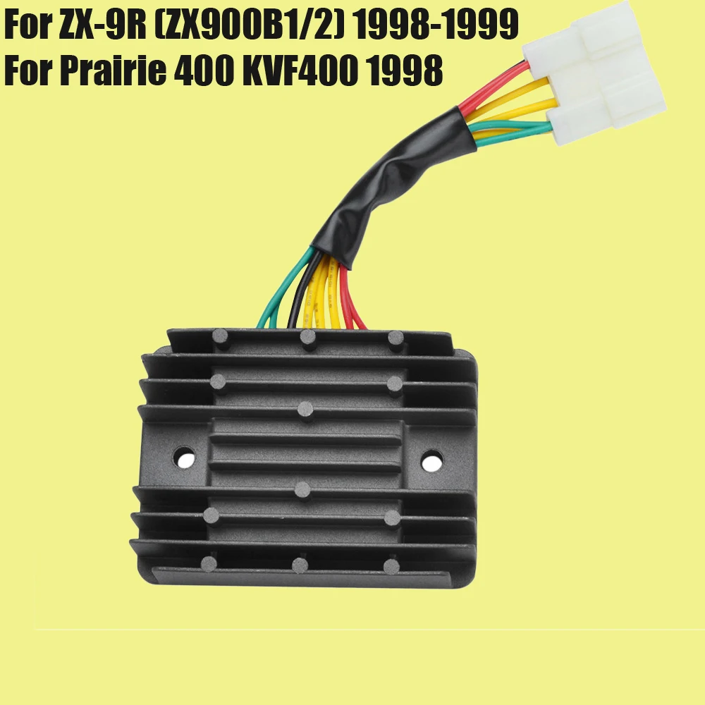 

Регулятор выпрямителя Для Kawasaki ZX-9R ZX9R ZX900B1/2 1998-1999 KVF400 Prairie 400 1998