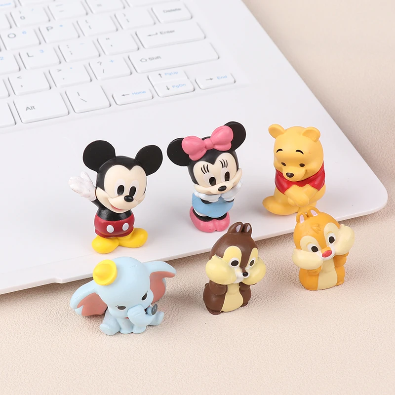 

6 шт./набор, украшения для торта, Микки Маус и Минни Маус