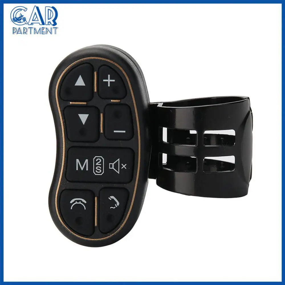 

Универсальный пульт дистанционного управления, Многофункциональный Автомобильный Мультимедийный пульт дистанционного управления громкой связью, беспроводной Bluetooth, поколение 8 кнопок