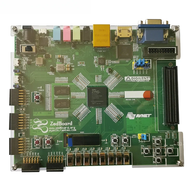 Плата разработки Zedboard ZYNQ FPGA FMC коннектор совместимый с PetaLinux