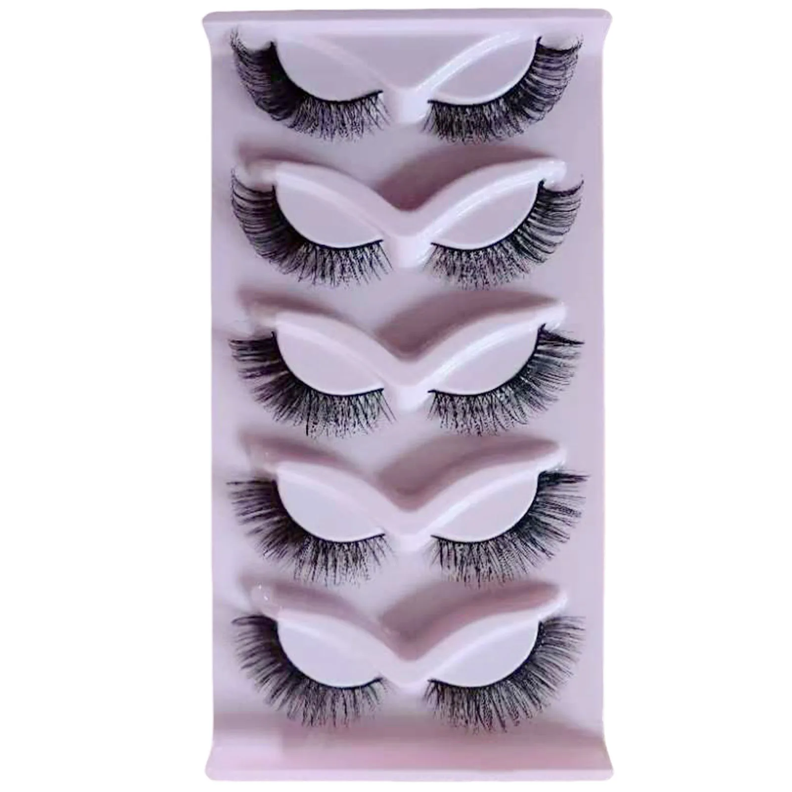 

Reusable Grafting Fake Eyelashes Simulation Curly Thick Fox Eye Lashes for Cosplay Makeup DIY Supply JAN88