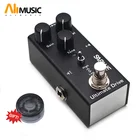 Педаль для электрогитары saptone с искажением, регулятор усиленияуровнятона, высокаянизкая частота, Однотипный мини-эффект постоянного тока 9 В, истинный байпас