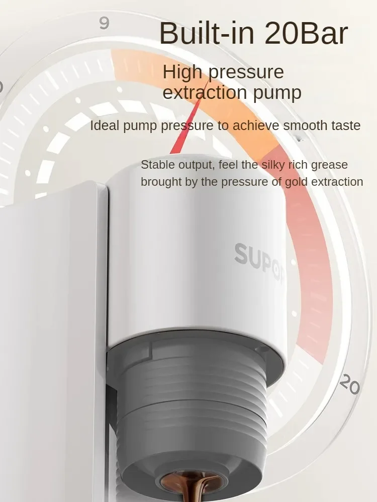 SUPOR полностью полуавтоматическая кофемашина для дома и маленького офиса одна