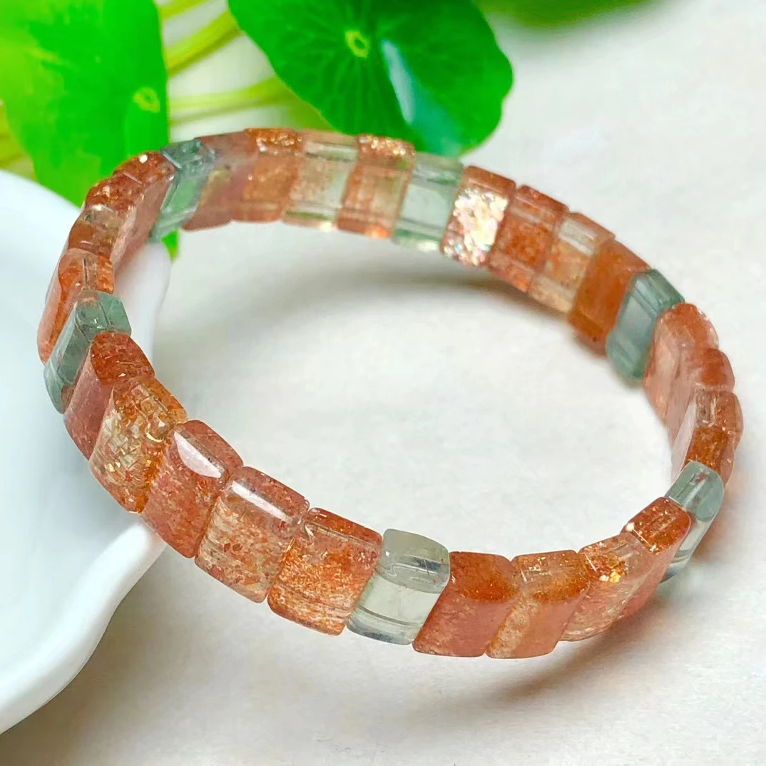 

5*9 мм натуральный кристалл, натуральное золото, клубничный кристалл, браслет для ювелирных изделий, подарок