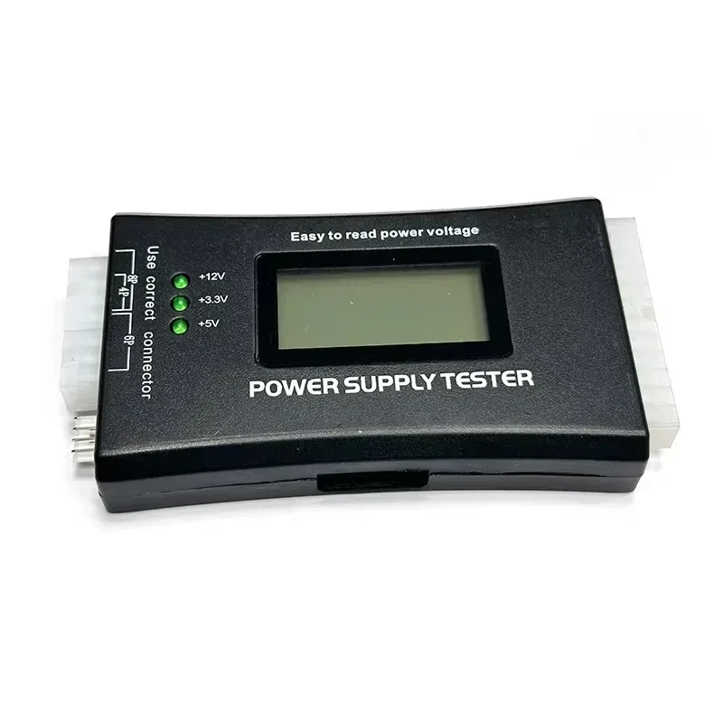 Цифровой тестер источника питания с ЖК-дисплеем многофункциональный компьютер 20