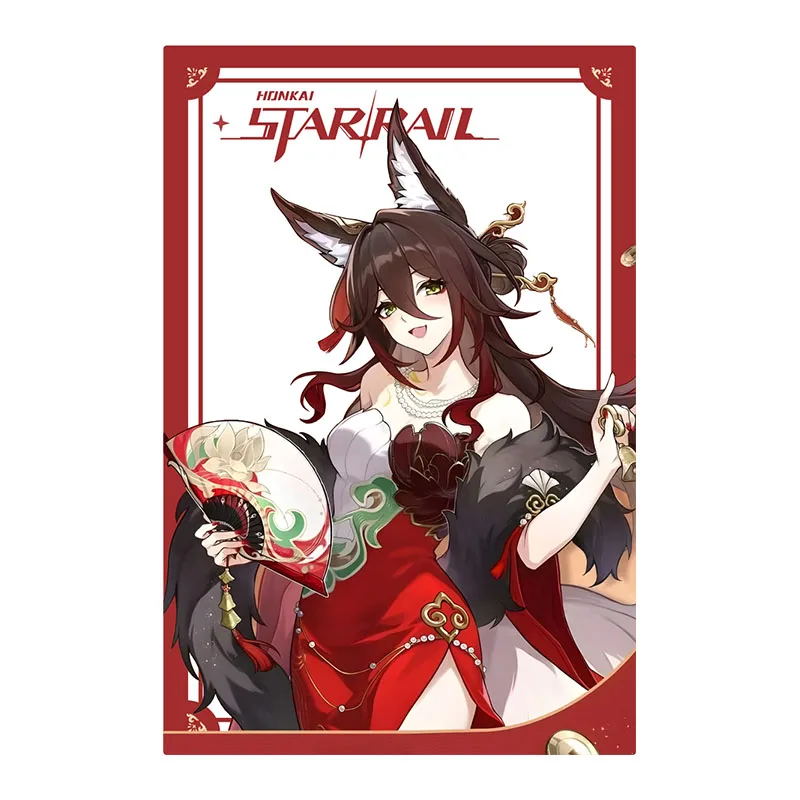 Акриловый брелок с аниме принтом Aventurine Tingyun Jia Duo Bao