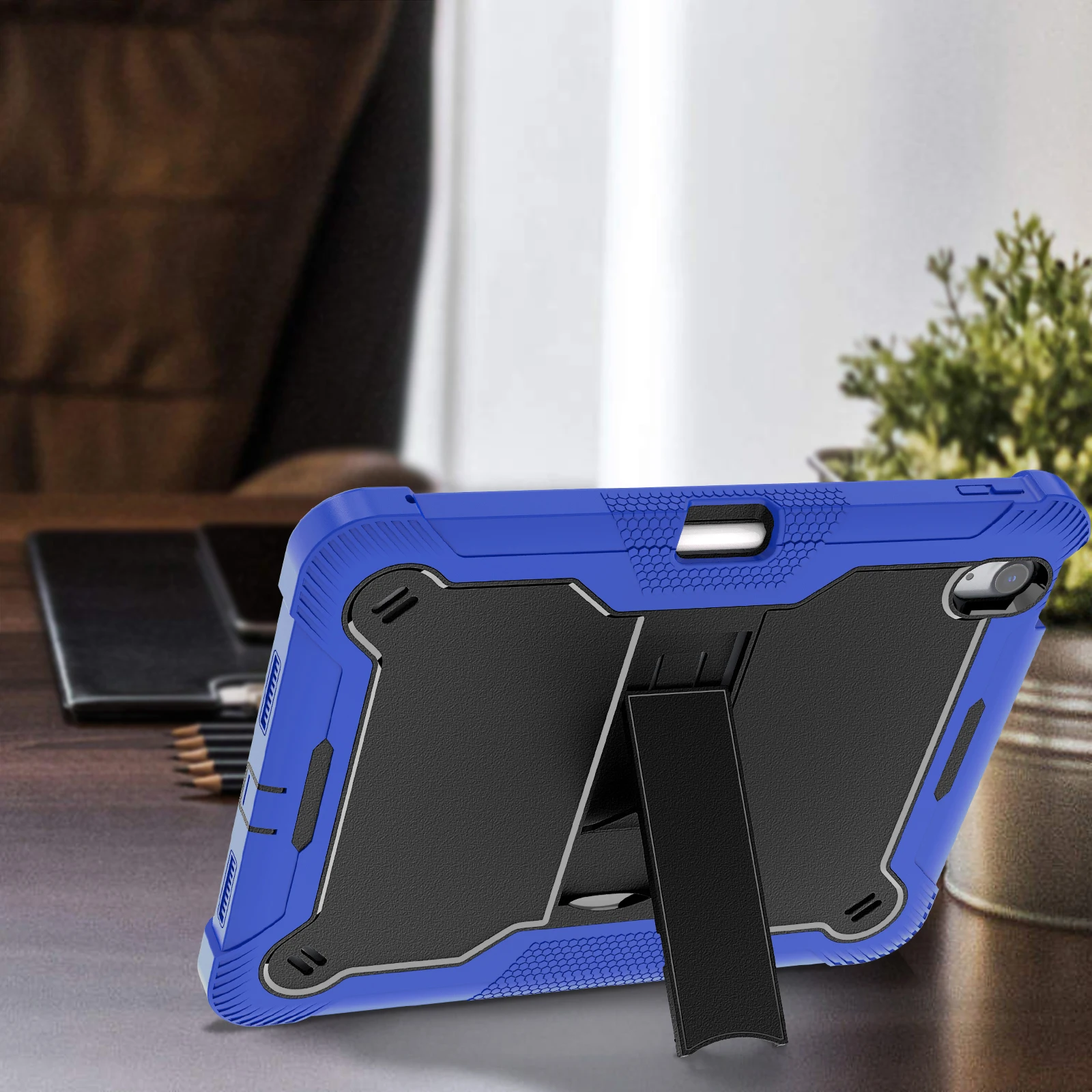 Фото Чехол для планшета iPad Air 5 Air 6 A16 11th Pro 11 Air 13 Armor Stand Противоударный для iPad 10.5 10.2 9th 8th 6th 9.7 Mini 7 6 №5