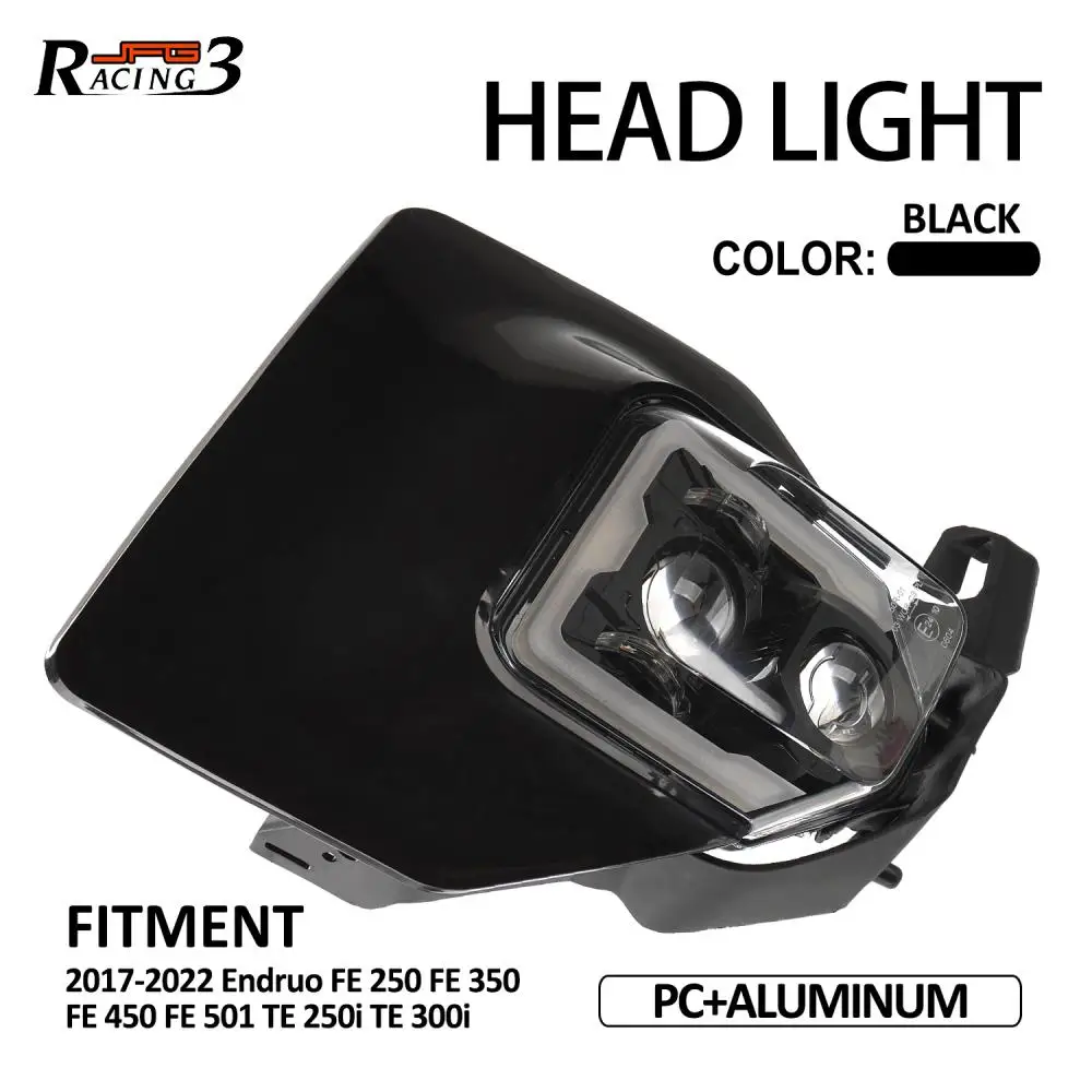 

Motorcycle LED Waterproof Plug Headlight Headlamp Head Lamp Light For Husqvarna FE 250 350 450 501 TE 250i 350i FE250 FE350