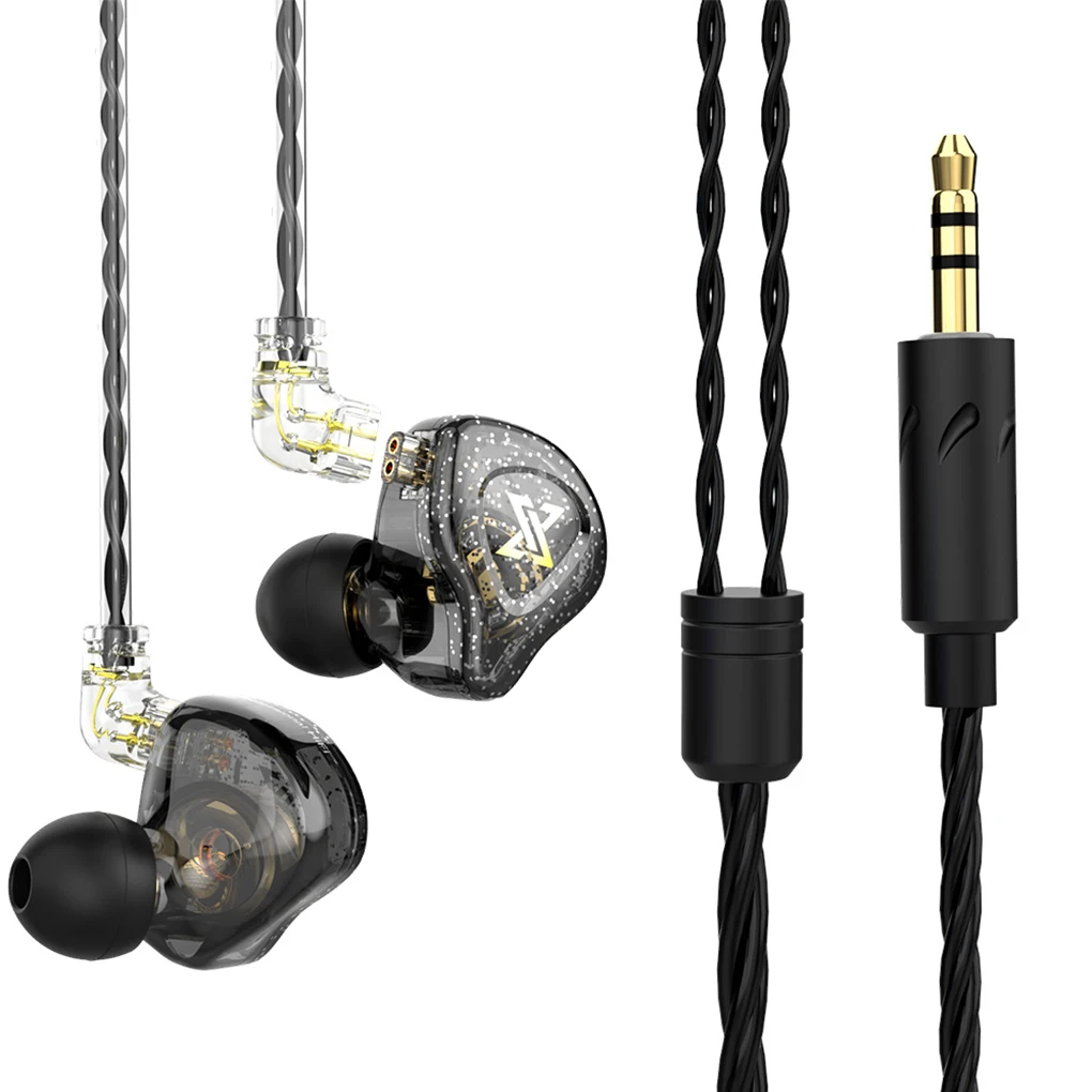 

QKZ AK6 MAX Earphones Professional-grade In-Ear Monitor Dual-magnet Driver HIFI Bass Noise Cancelling Earbuds Headset