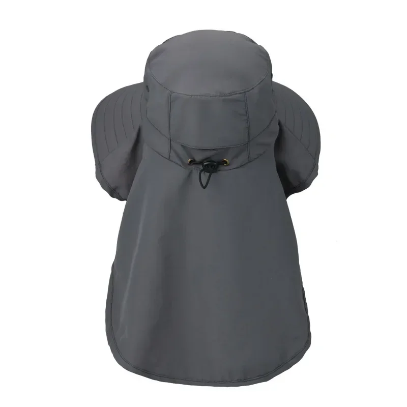 Летняя быстросохнущая шляпа Boonie для мужчин и женщин уличная маска лица