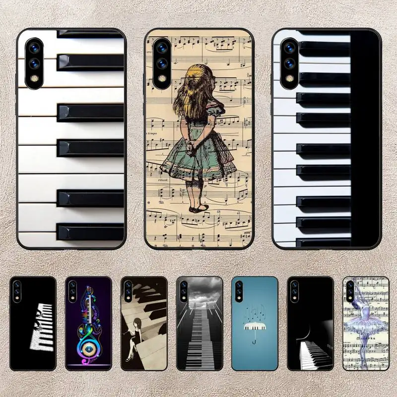

Love Music Note Piano Phone Case For Huawei G7 G8 P7 P8 P9 P10 P20 P30 Lite Mini Pro P Smart Plus Cove Fundas