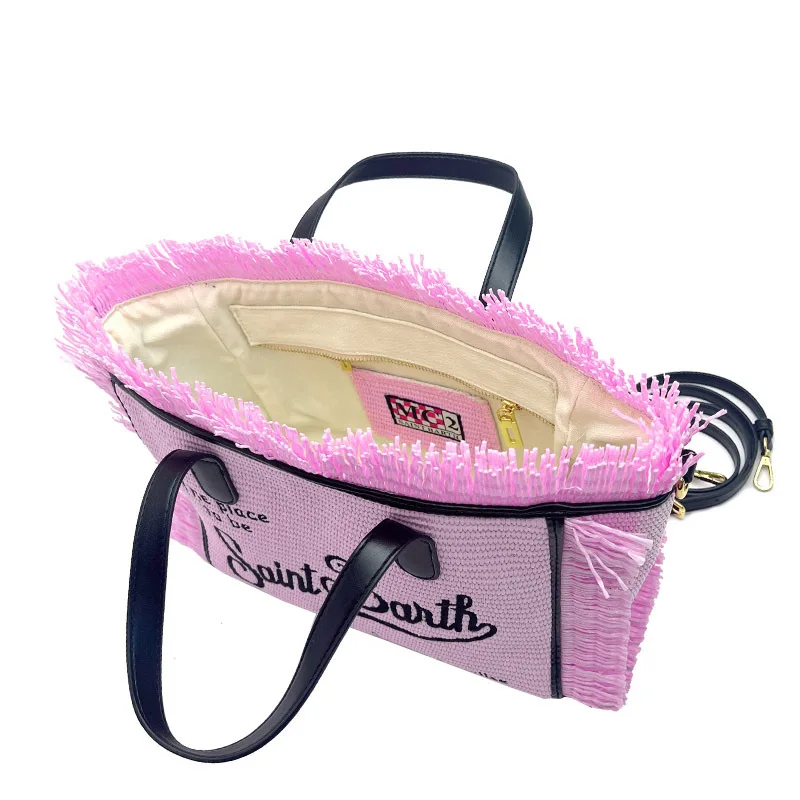 Сумка кросс-боди с соломенным ковриком SAINT BARTH маленькая сумка Повседневная