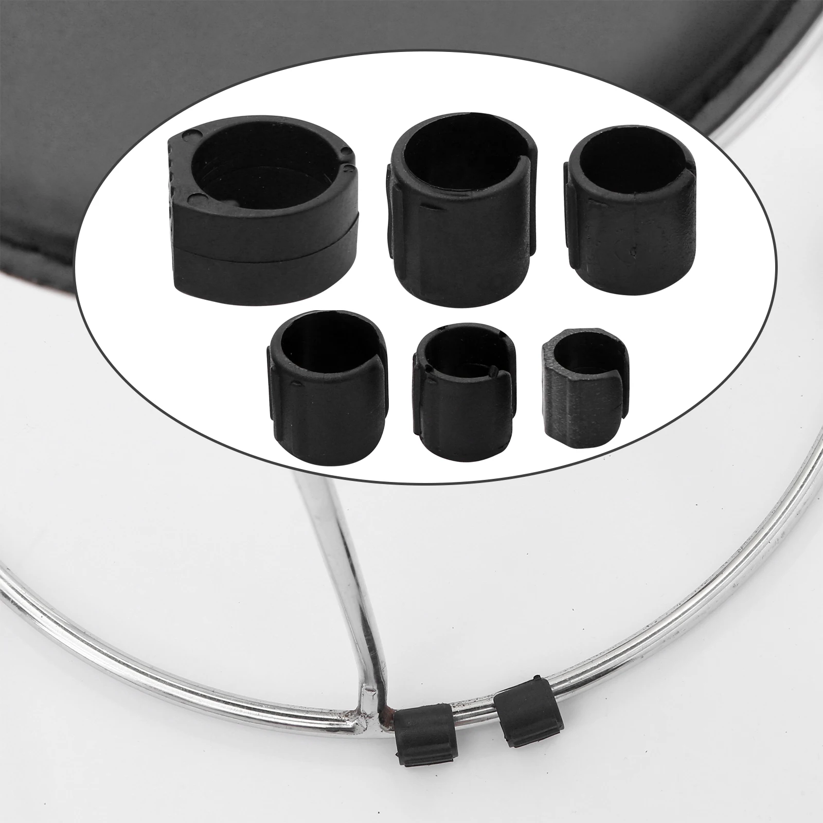 30Pc Furniture Feet Plastic Non-Slip Chair Legs Caps C-Shaped Chair Leg Sleeves Floor Protector Chair Tube Foot Pad Floor Glides