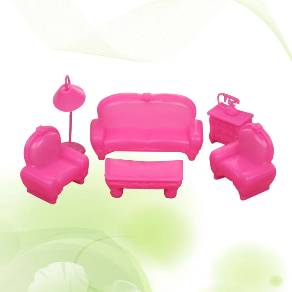 

Miniature Tablefurniture Accessories Dollhousesofa House Bathroom Desk Decor Ornament Mini Kitchen Pretend Play Toy Micro