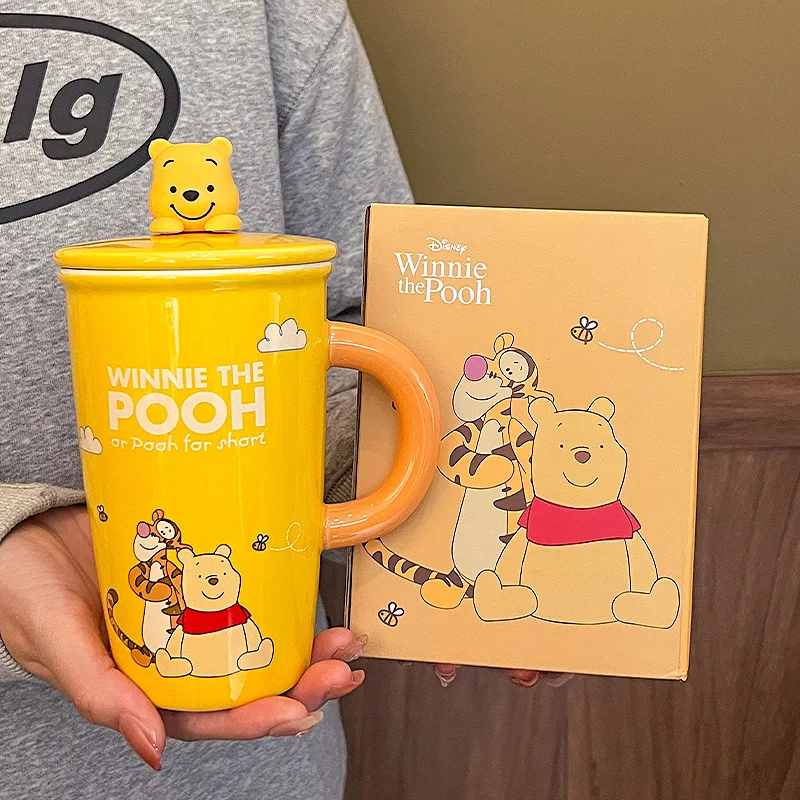 

Miniso Disney керамическая кружка с клубничным медведем 500 мл