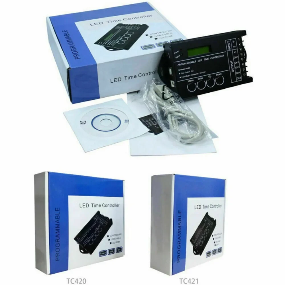 Контроллер с регулировкой яркости TC420 TC421 Wi-Fi 20A 12 В/24 В