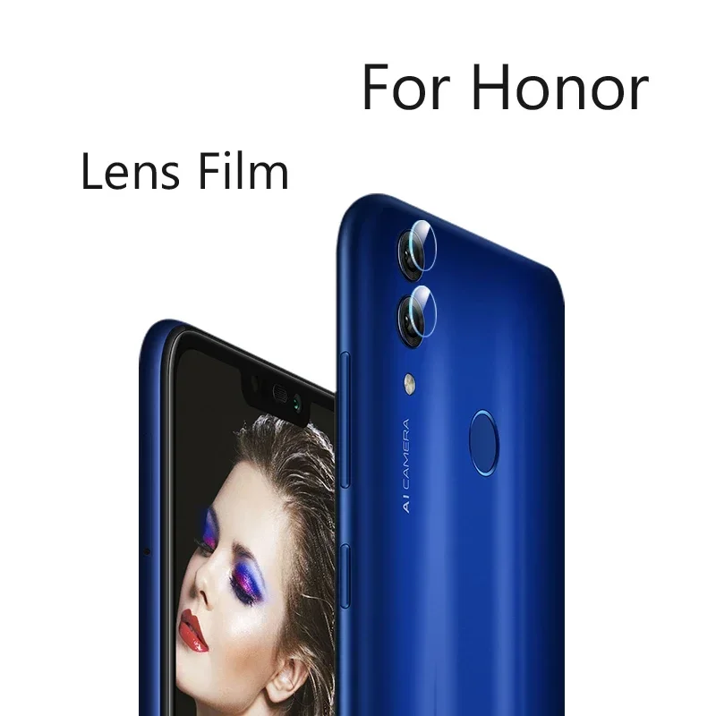 Фото 3 шт. объектив задней камеры для защитного стекла Honor 8C 8a 8X 8 закаленное стекло Honor 8x 8c 8a 8 защитная пленка для экрана камеры Len Film Gl №3