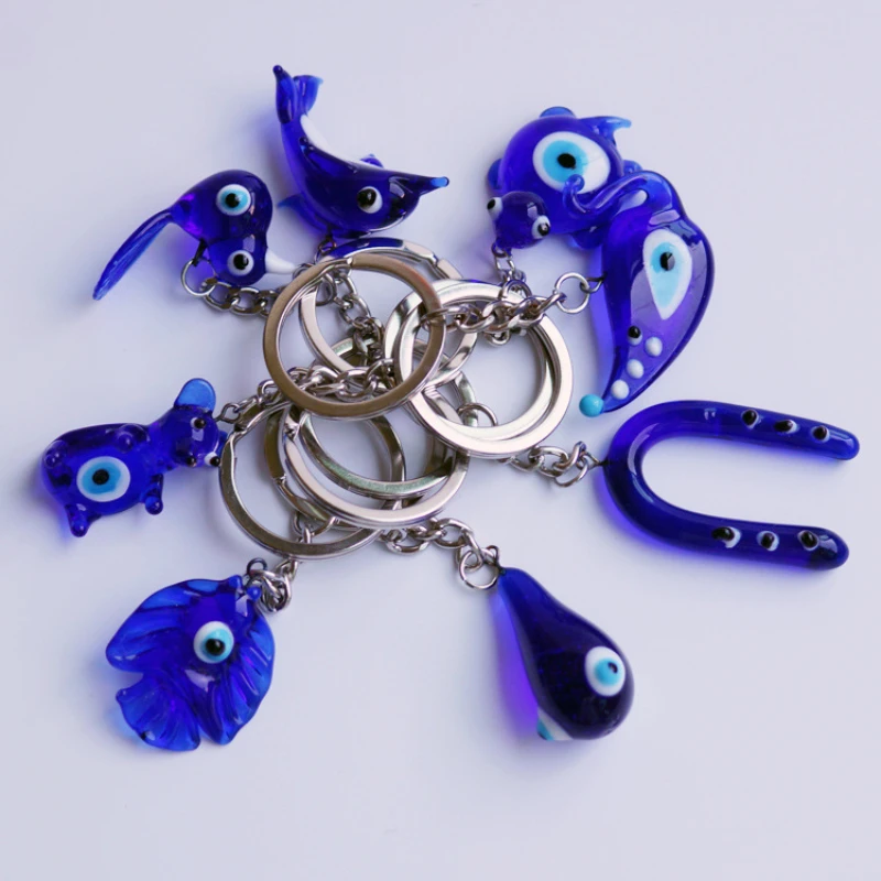 Брелок для ключей в виде птицы черепахи утки рыбы |