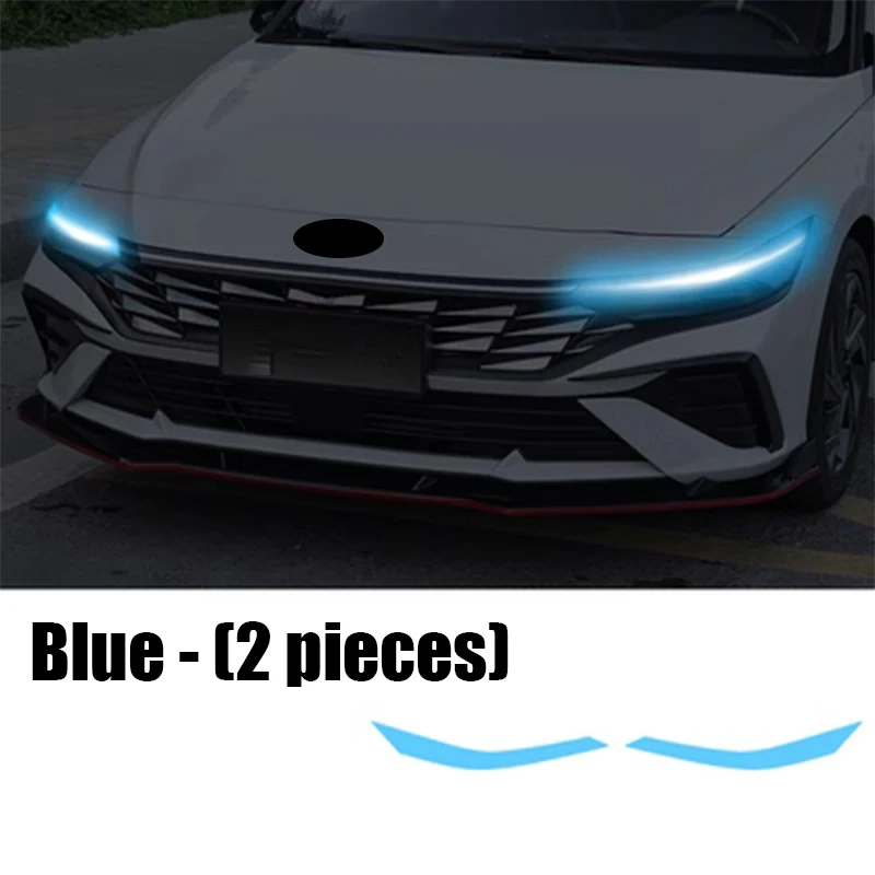 

Защитная пленка для Hyundai Elantra CN7 2023, дневные ходовые огни, меняющая цвет пленка, специальная меняющая цвет пленка
