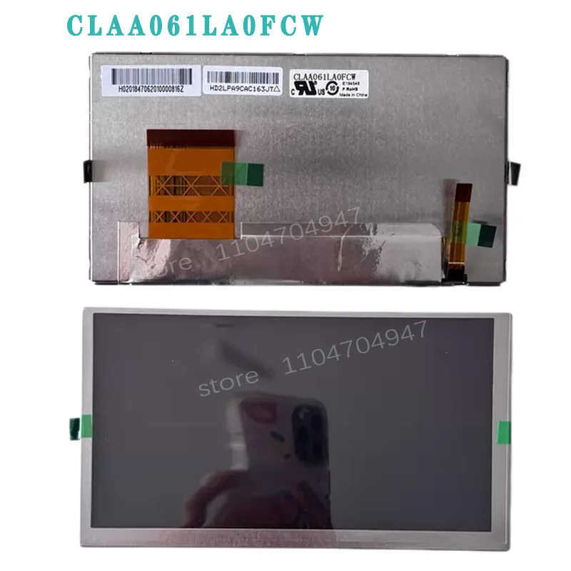 Фото Запасные части для Pioneer AVH-X1600DVD: HD-радио, аудиодисплей, ЖК-экран (CLAA061LA0FCW) для Toyota Grandote. №1