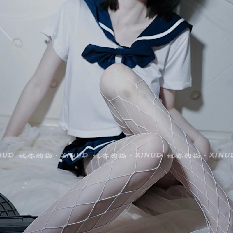 

Женская мини-юбка для косплея, прозрачная белая футболка и мини-юбка